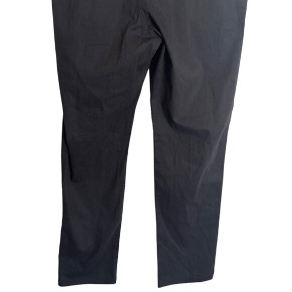 NWT Hurley Mens Worker 34 Slim Fit Pants Black  Cotton Blend 14.5" Leg Opening - Picture 16 of 16